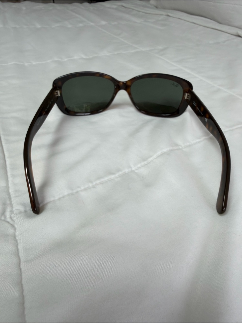 Ray-Ban “Jackie Ohh” Brown Tortoiseshell Sunglasses with Case, NWOT - Picture 6 of 10